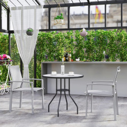 Комплект садовых стульев Outsunny 84G-592V00LG (Light Grey) Thumb