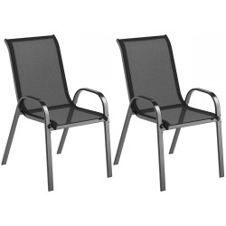 Set scaune de gradina Outsunny 84G-668V00BK (Black) Thumb