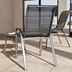 Set scaune de gradina Outsunny 84G-668V00BK (Black) Thumb