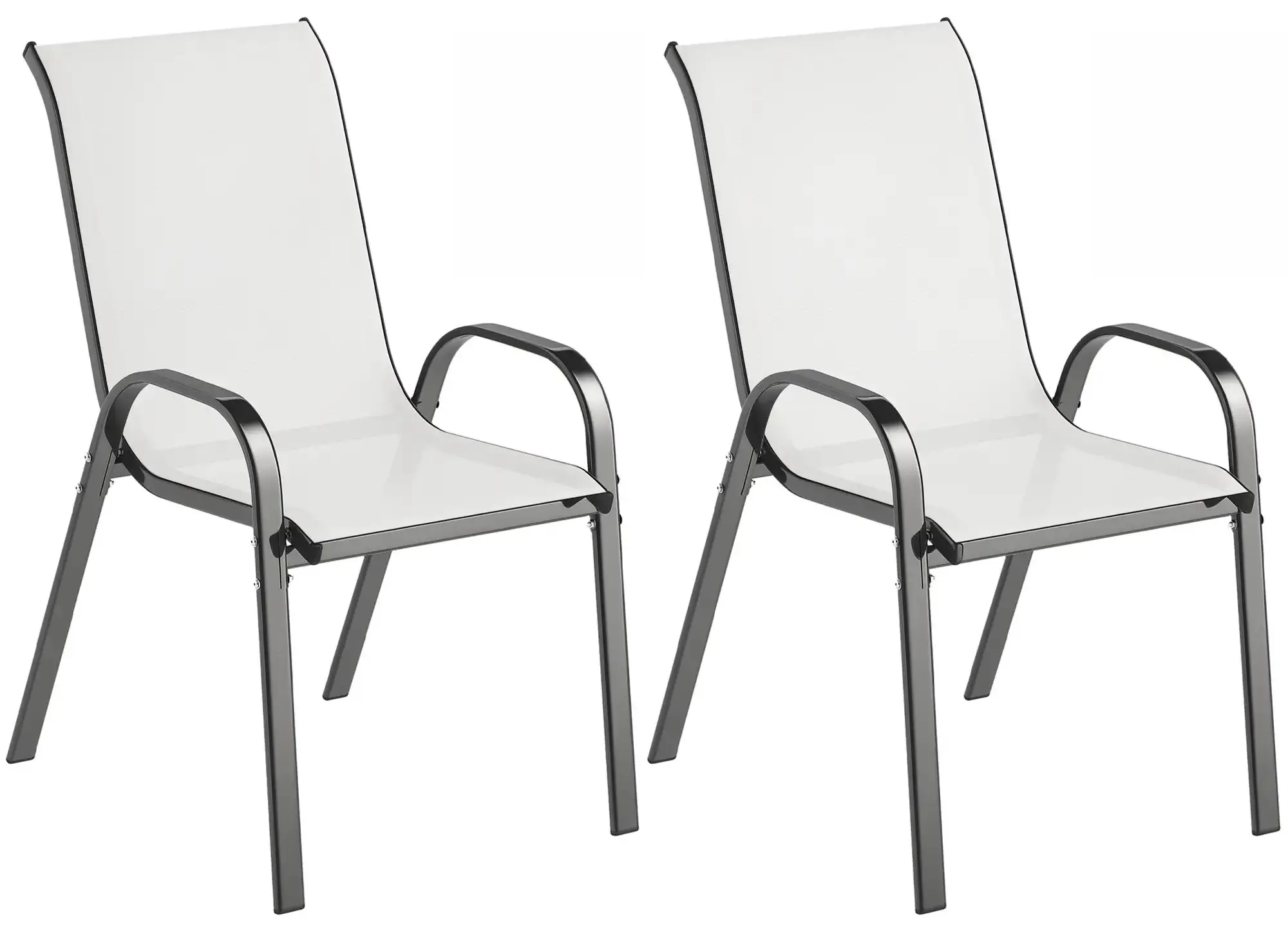 Set scaune de gradina Outsunny 84G-668V00LG (Light Grey) - 2