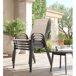 Комплект садовых стульев Outsunny 84G-668V01BG (Beige) Thumb