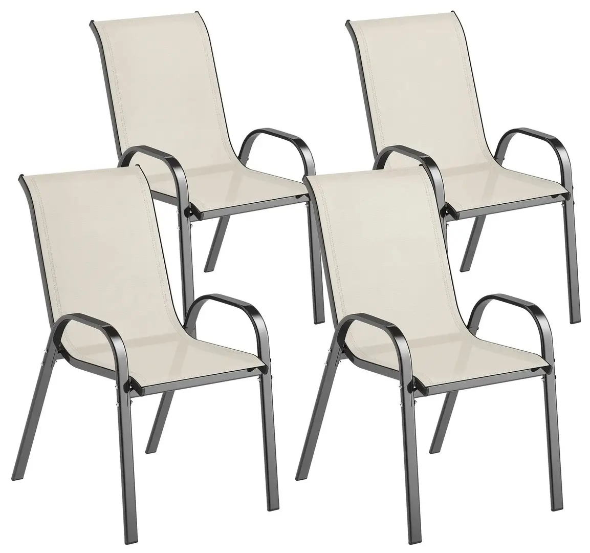 Комплект садовых стульев Outsunny 84G-668V01BG (Beige)