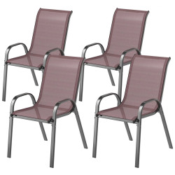 Set scaune de gradina Outsunny 84G-668V01DR (Dark Brown) Thumb