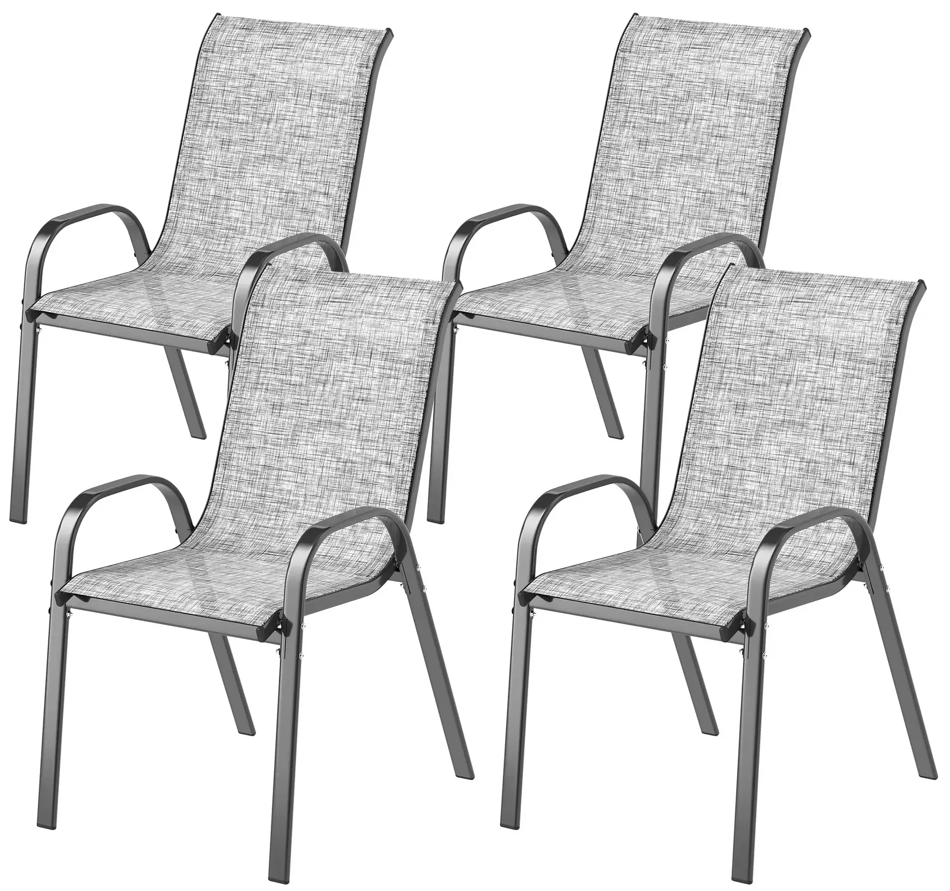 Set scaune de gradina Outsunny 84G-668V01GY (Grey) - 2