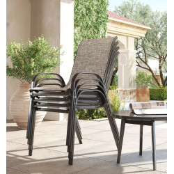 Set scaune de gradina Outsunny 84G-668V01GY (Grey) Thumb