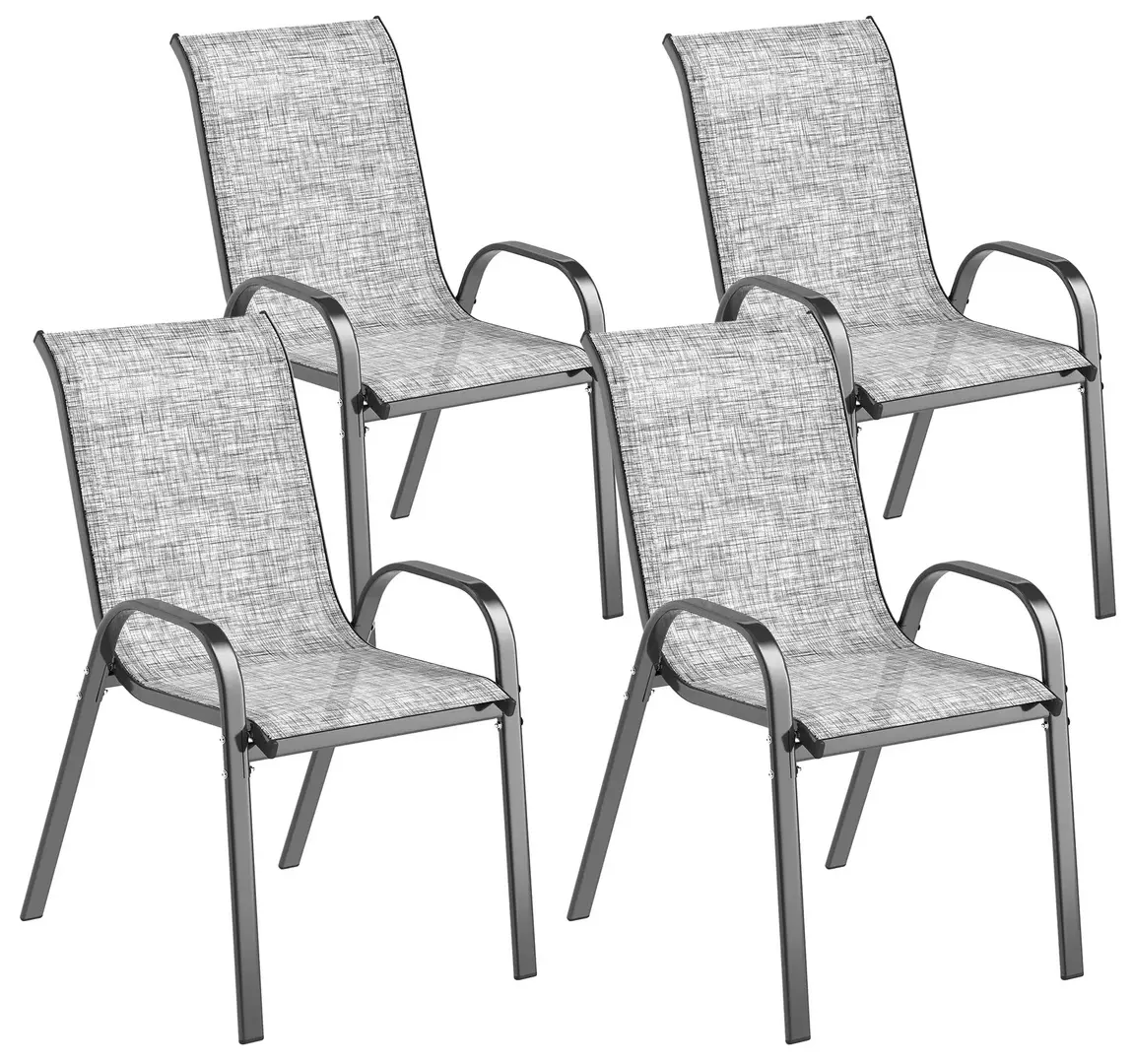 Set scaune de gradina Outsunny 84G-668V01GY (Grey)