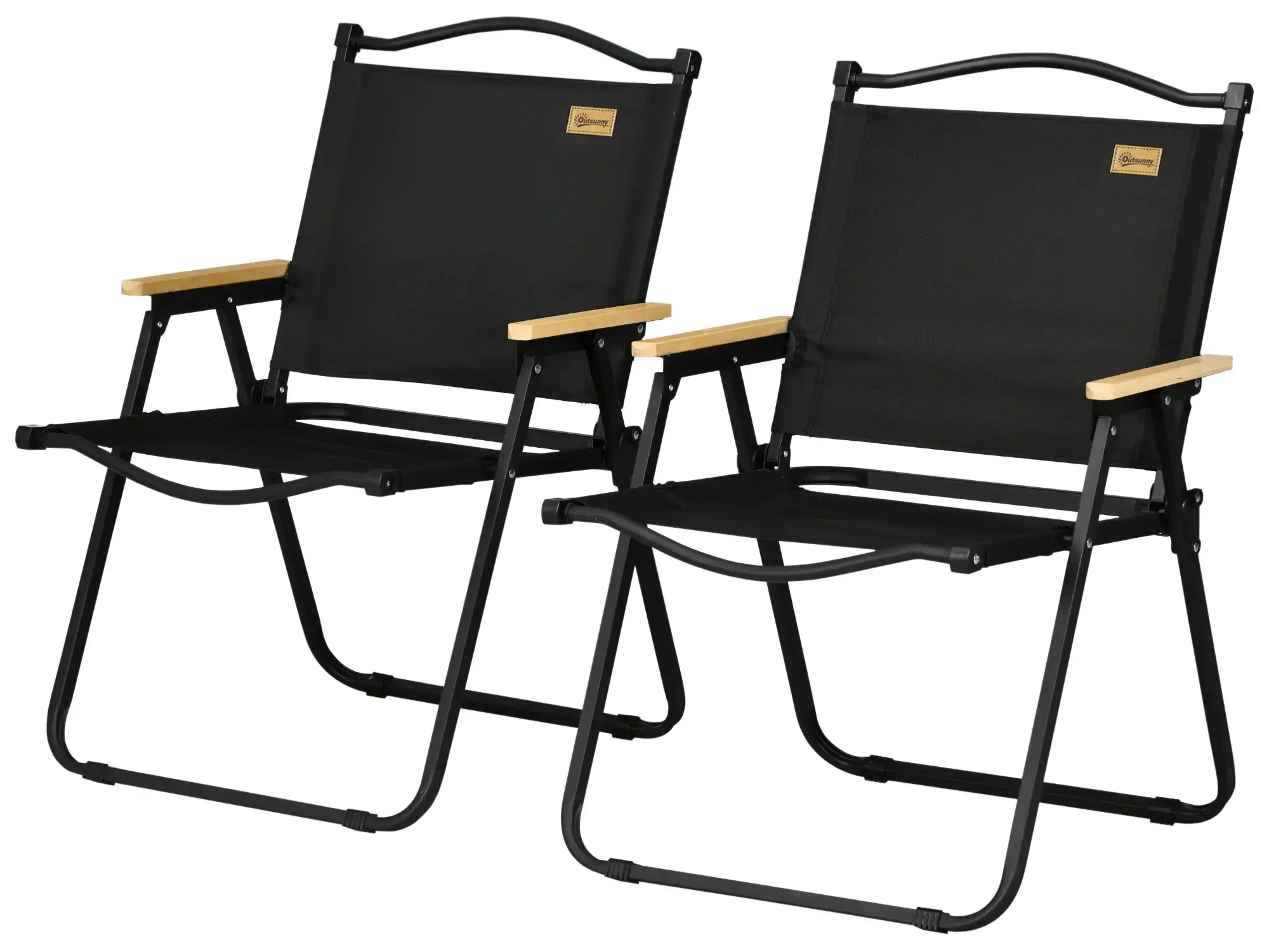 Set scaune de gradina Outsunny A20-317V01BK (Black) - 2