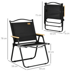 Set scaune de gradina Outsunny A20-317V01BK (Black) Thumb