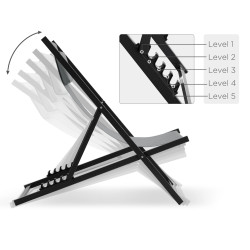 Комплект шезлонгов Outsunny 84B-342V01CG (Dark Grey) Thumb