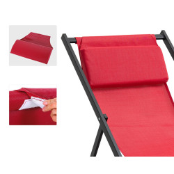 Комплект шезлонгов Outsunny 84B-342WR (Red) Thumb