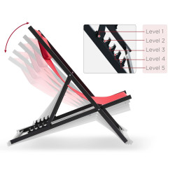 Комплект шезлонгов Outsunny 84B-342WR (Red) Thumb