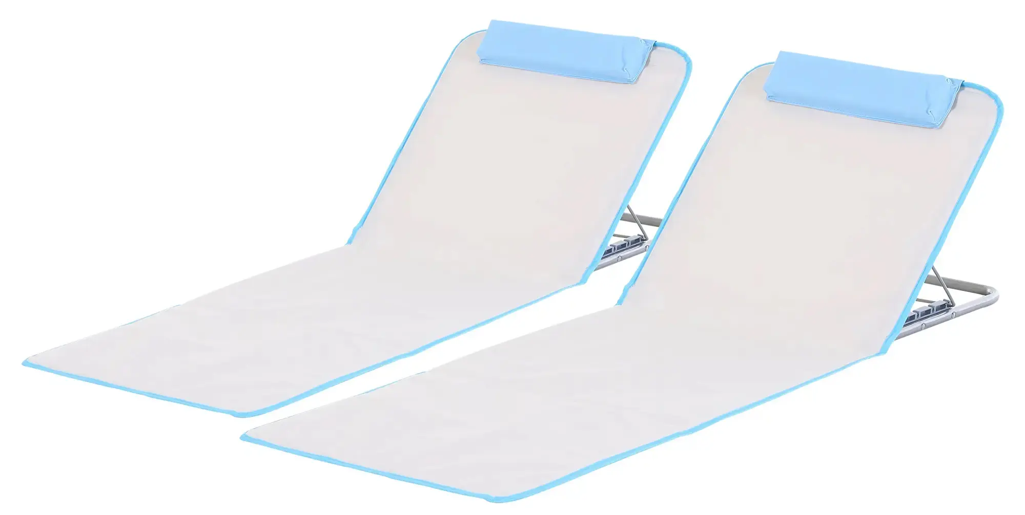 Комплект шезлонгов Outsunny 84B-455BG (Beige)