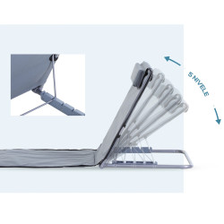 Комплект шезлонгов Outsunny 84B-455GY 2pcs (Grey) Thumb