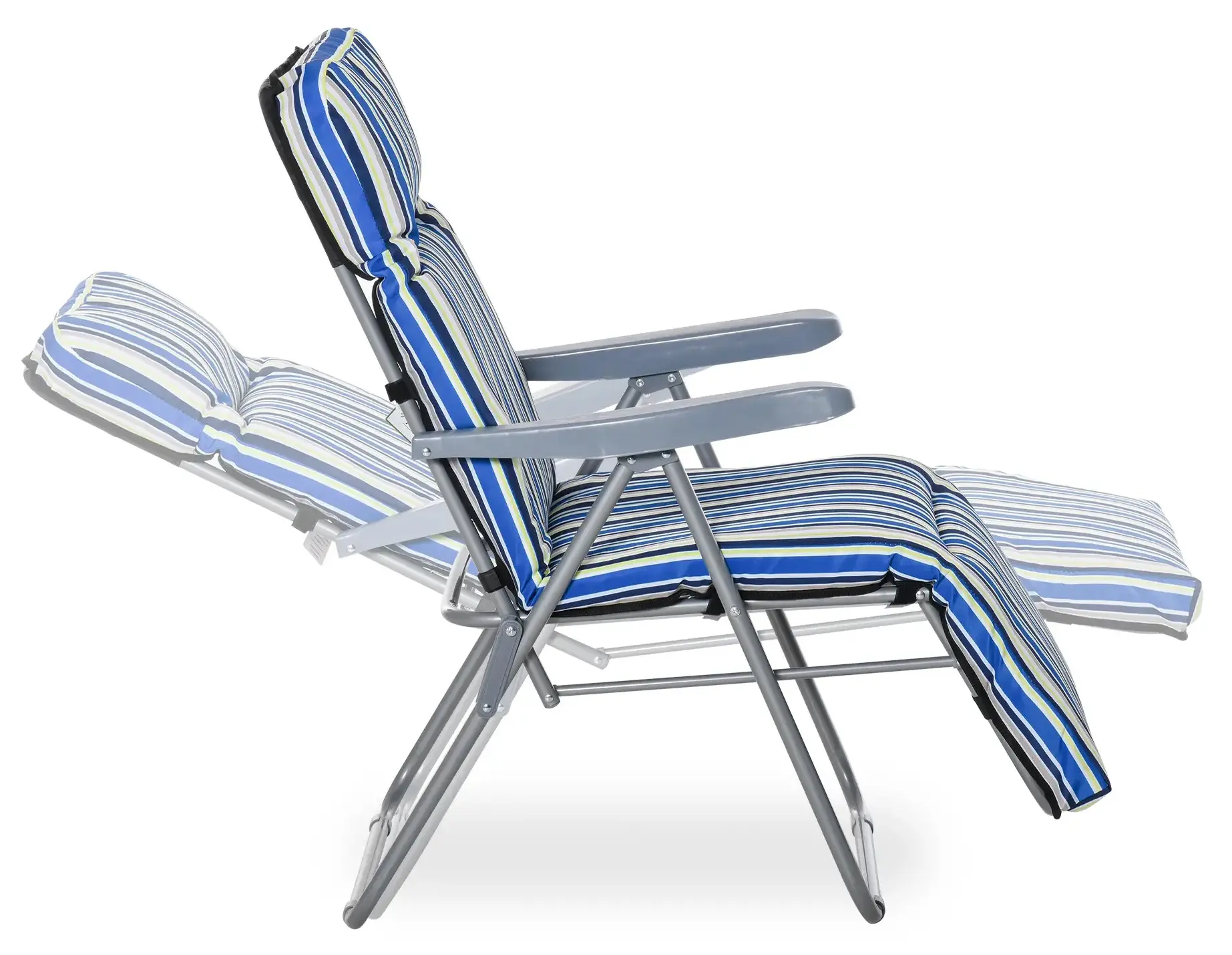 Комплект шезлонгов Outsunny 84B-571V70BU (Blue/Cream) - 4