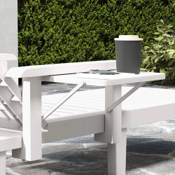 Комплект шезлонгов Outsunny 84G-789V01WT (White) Thumb