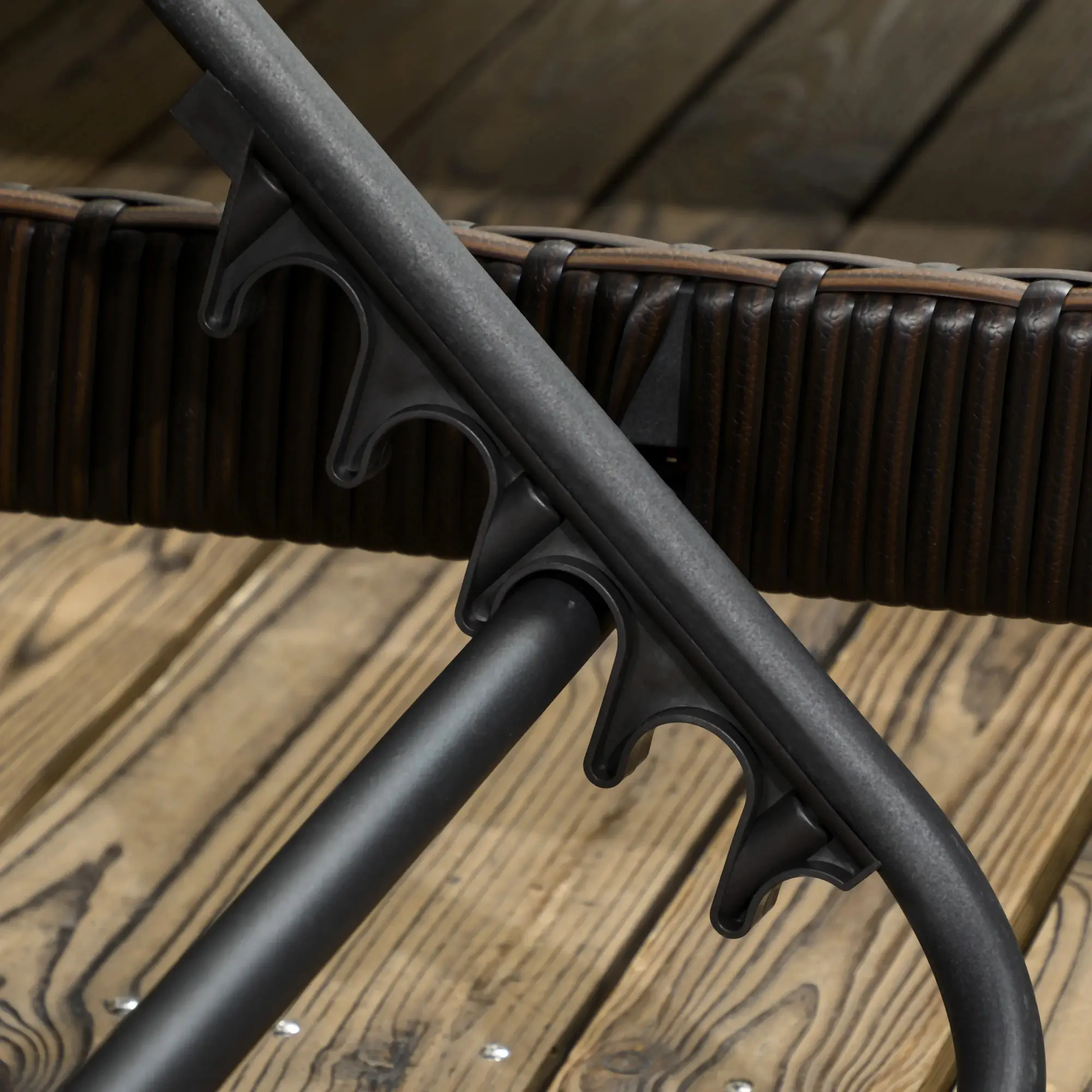 Комплект шезлонгов Outsunny 862-019V00BN (Brown/Cream White) - 7