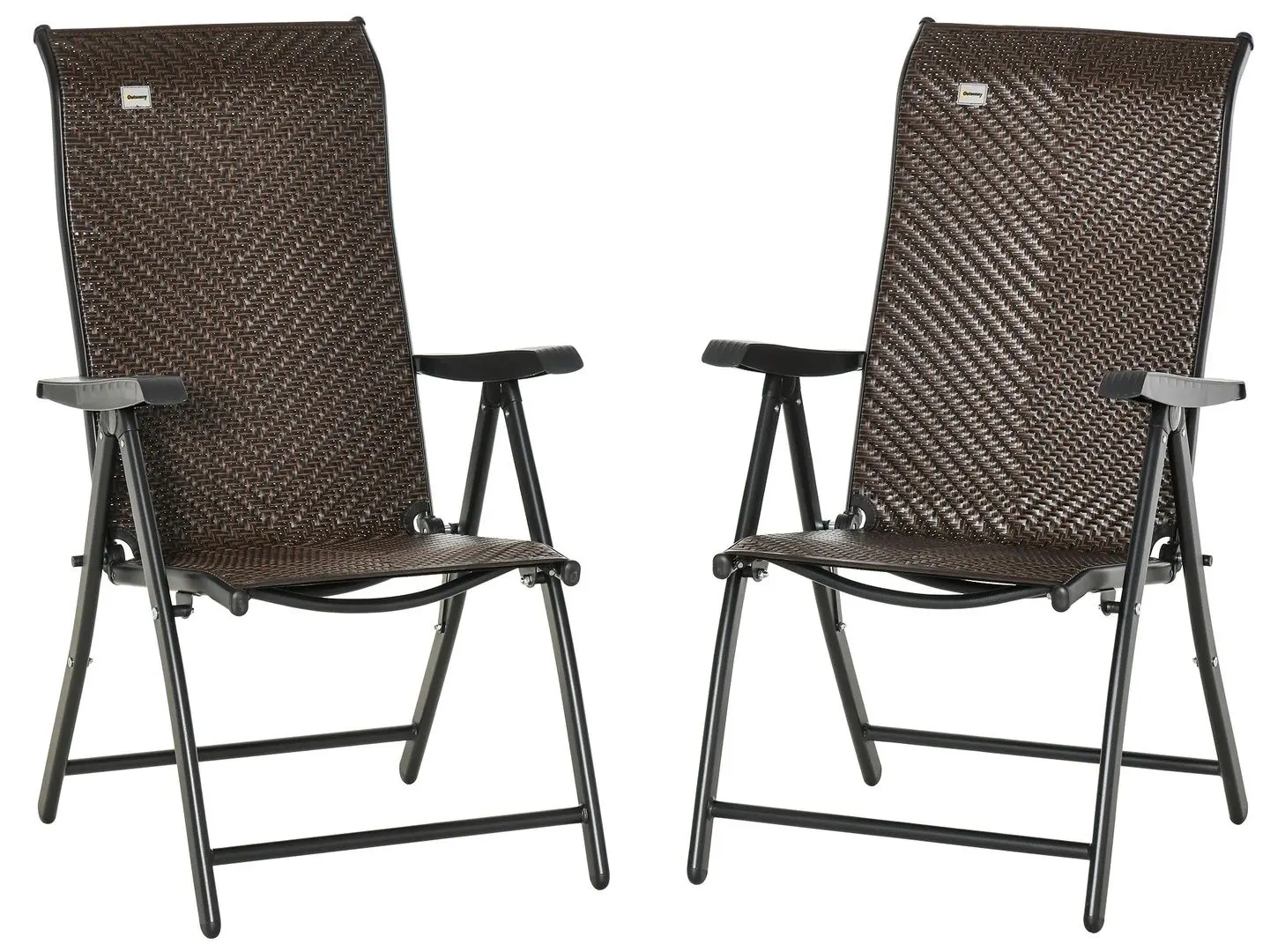 Set scaune de gradina Outsunny 861-056 (Red/Black)