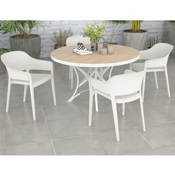 Set de scaune Outsunny 84G-234V00CW (White) Thumb