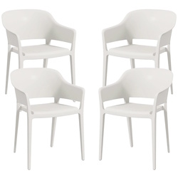 Set de scaune Outsunny 84G-234V00CW (White) Thumb