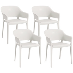 Set de scaune Outsunny 84G-234V00CW (White) Thumb