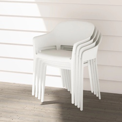 Set de scaune Outsunny 84G-234V00CW (White) Thumb