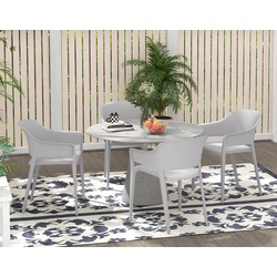 Set de scaune Outsunny 84G-234V00GY (Grey) Thumb