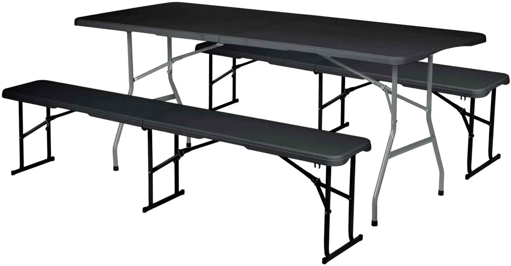 Set mobilier de gradina Plonos 440301 (Black) - 2