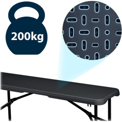 Set mobilier de gradina Plonos 440301 (Black) Thumb