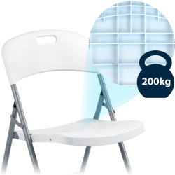 Set scaune Plonos PL-404 440400-2 (White/Grey) Thumb