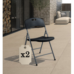 Set scaune Plonos PL-404 440401-2 (Black)