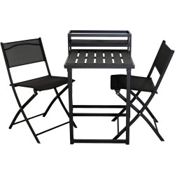 Set mobilier de gradina OM-281820 (Black) Thumb