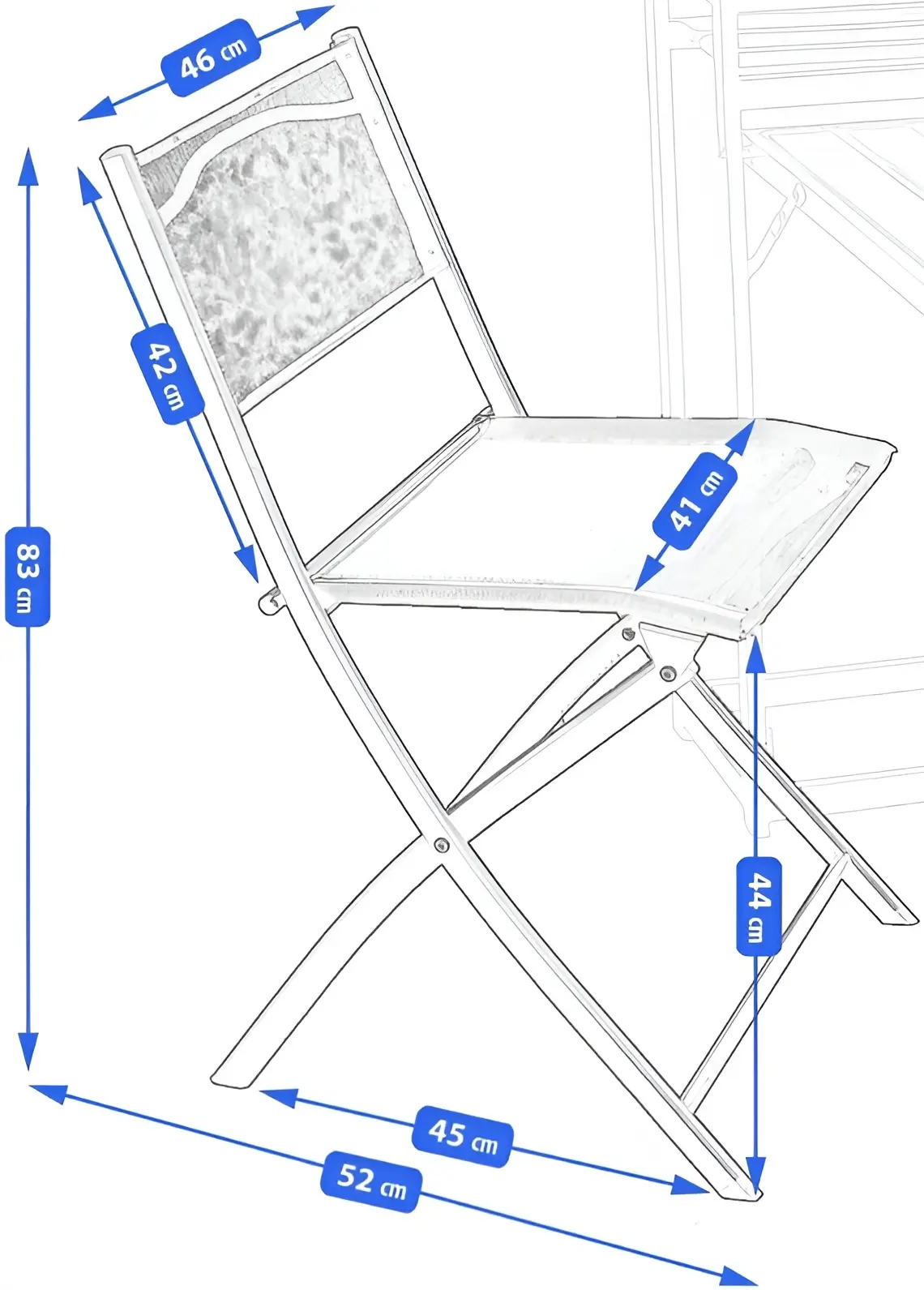 Set mobilier de gradina OM-281820 (Black)