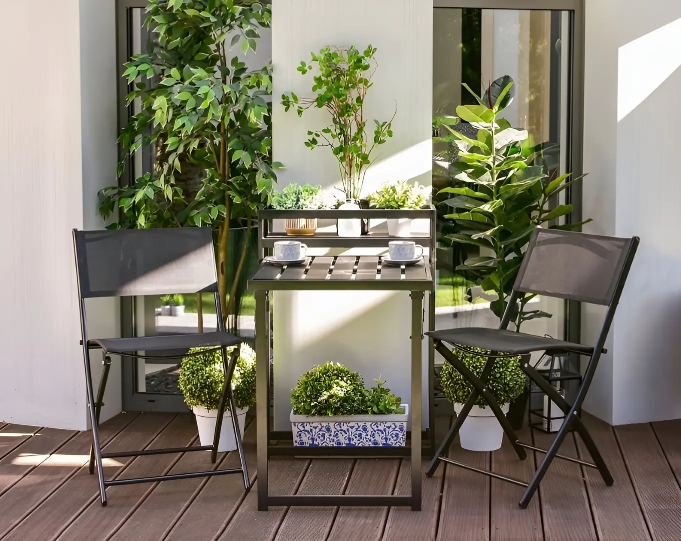 Set mobilier de gradina OM-281820 (Black)