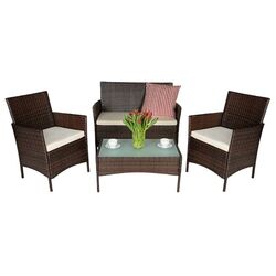Set mobilier de gradina Procart RTS011AM (Brown)