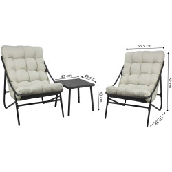 Комплект садовой мебели ProGarden 49671 (Grey) Thumb