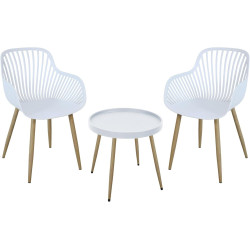 Set mobilier de gradina ProGarden 55315 (White) Thumb