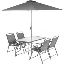 Set mobilier de gradina Saska Garden 1048871 (Grey) Thumb