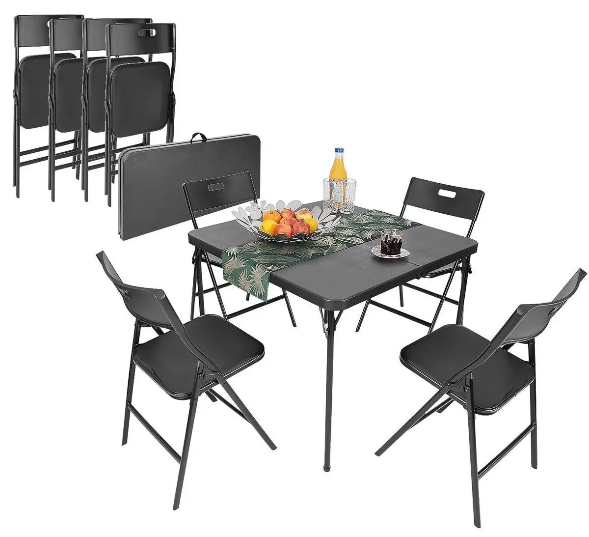 Set mobilier de gradina Saska Garden 1053790 (Black) - 9