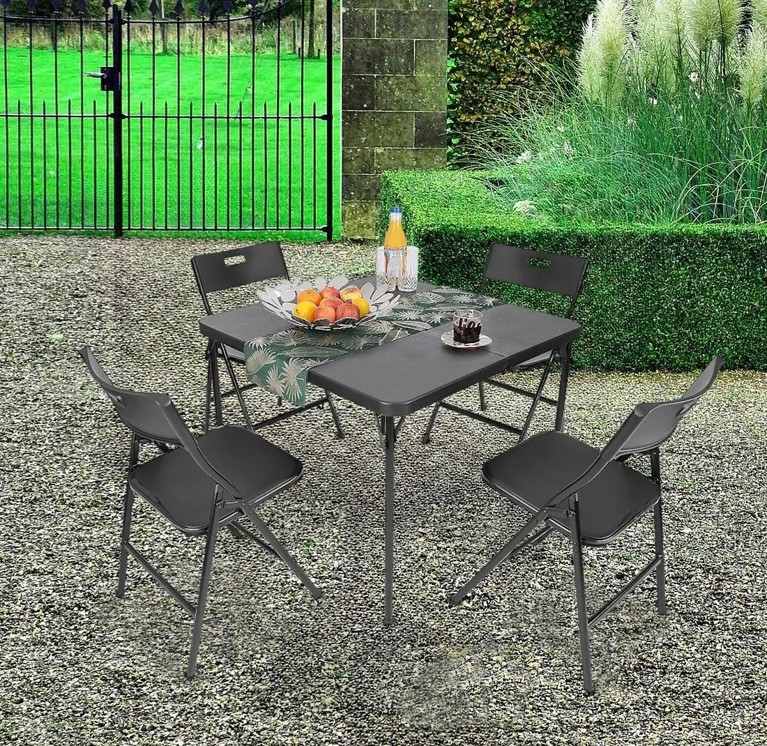 Set mobilier de gradina Saska Garden 1053790 (Black)