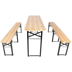 Комплект садовой мебели Saska Garden 1053936 (Natural/Black) Thumb