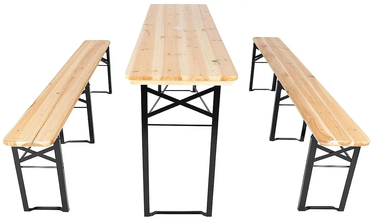 Комплект садовой мебели Saska Garden 1053936 (Natural/Black) - 15