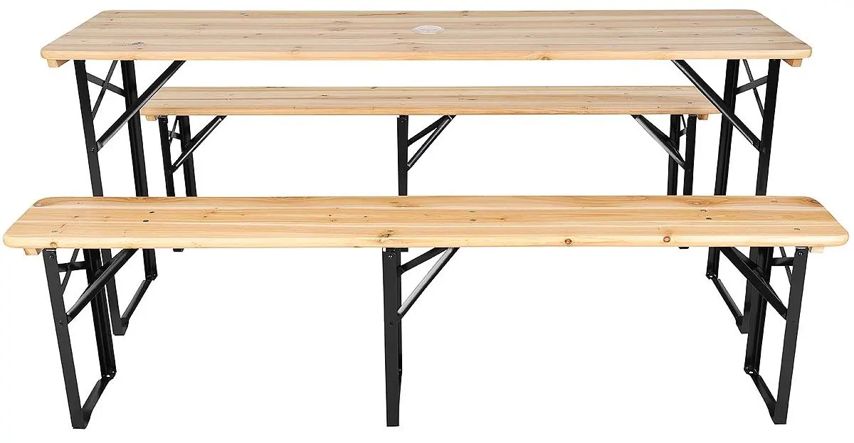 Комплект садовой мебели Saska Garden 1053936 (Natural/Black) - 9