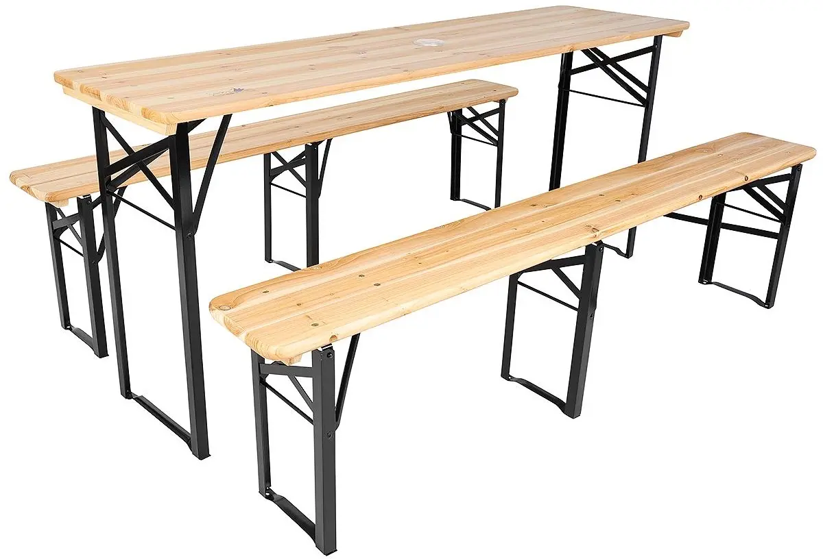 Комплект садовой мебели Saska Garden 1053936 (Natural/Black) - 2