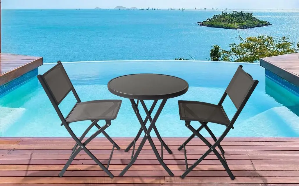 Set mobilier de gradina Saska Garden 1056067 (Grey)