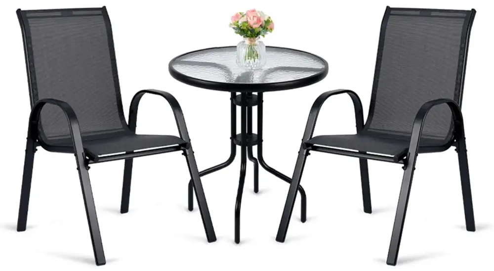 Set mobilier de gradina Sofotel SO-981 298120 (Black/Transparent) - 3