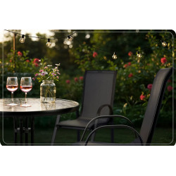 Set mobilier de gradina Sofotel SO-981 298120 (Black/Transparent) Thumb