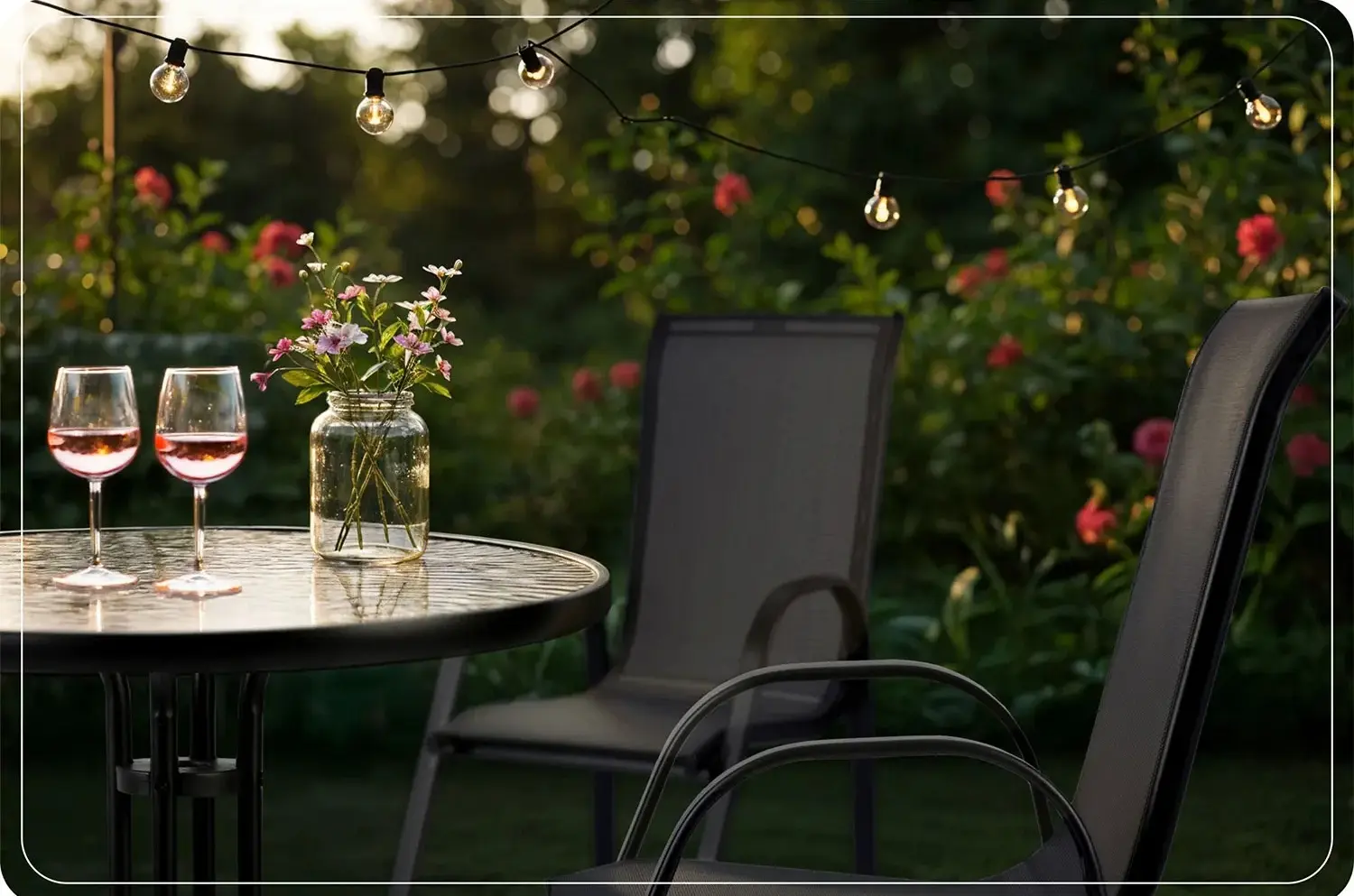 Set mobilier de gradina Sofotel SO-981 298120 (Black/Transparent) - 10