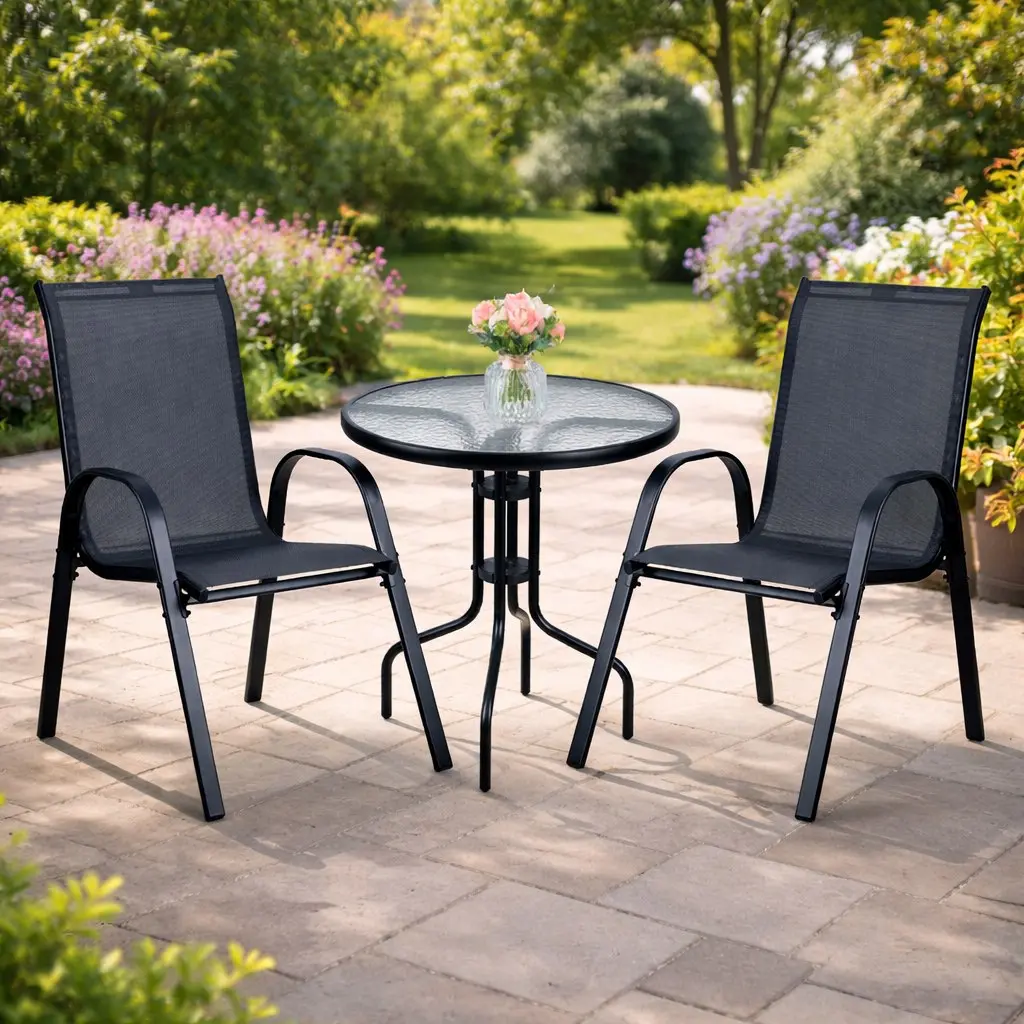 Set mobilier de gradina Sofotel SO-981 298120 (Black/Transparent)