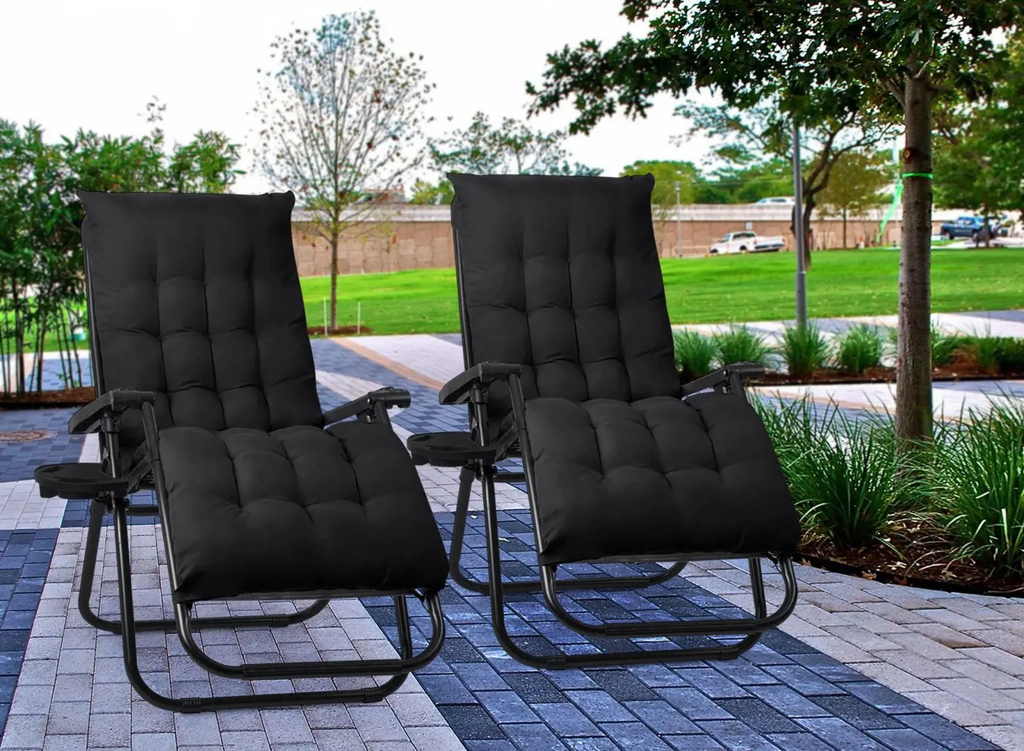 Set șezlonguri Sofotel ChillWell 115767 (Black)