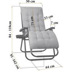 Set șezlonguri Sofotel ChillWell 115768 (Grey) Thumb
